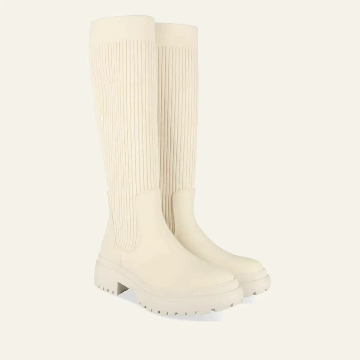 Bottes Beige Femme Pataugas (5)