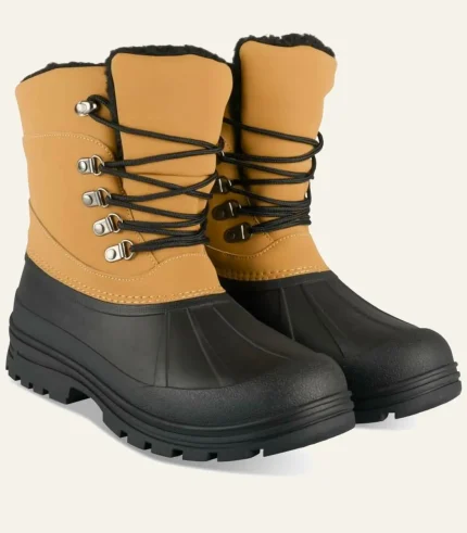 Homme Marron Botte Pataugas (1)