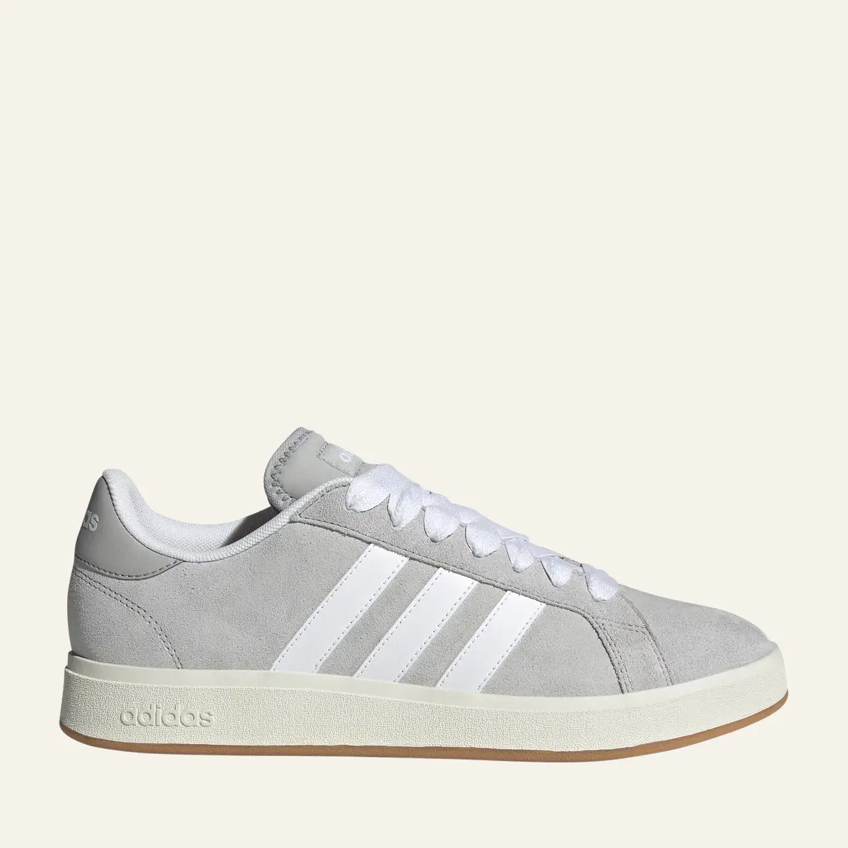 Homme Pataugas Baskets Gris Adidas Grand Court (1)