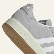 Homme Pataugas Baskets Gris Adidas Grand Court (2)