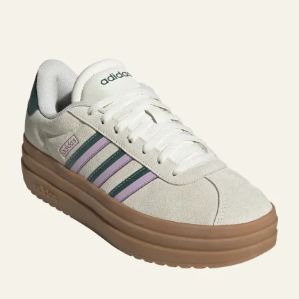 Pataugas Baskets Beige Adidas vl Court Bold (5)