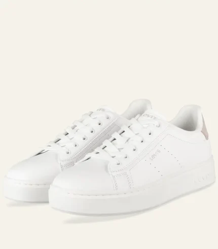 Pataugas Baskets Blanc Femme (3)