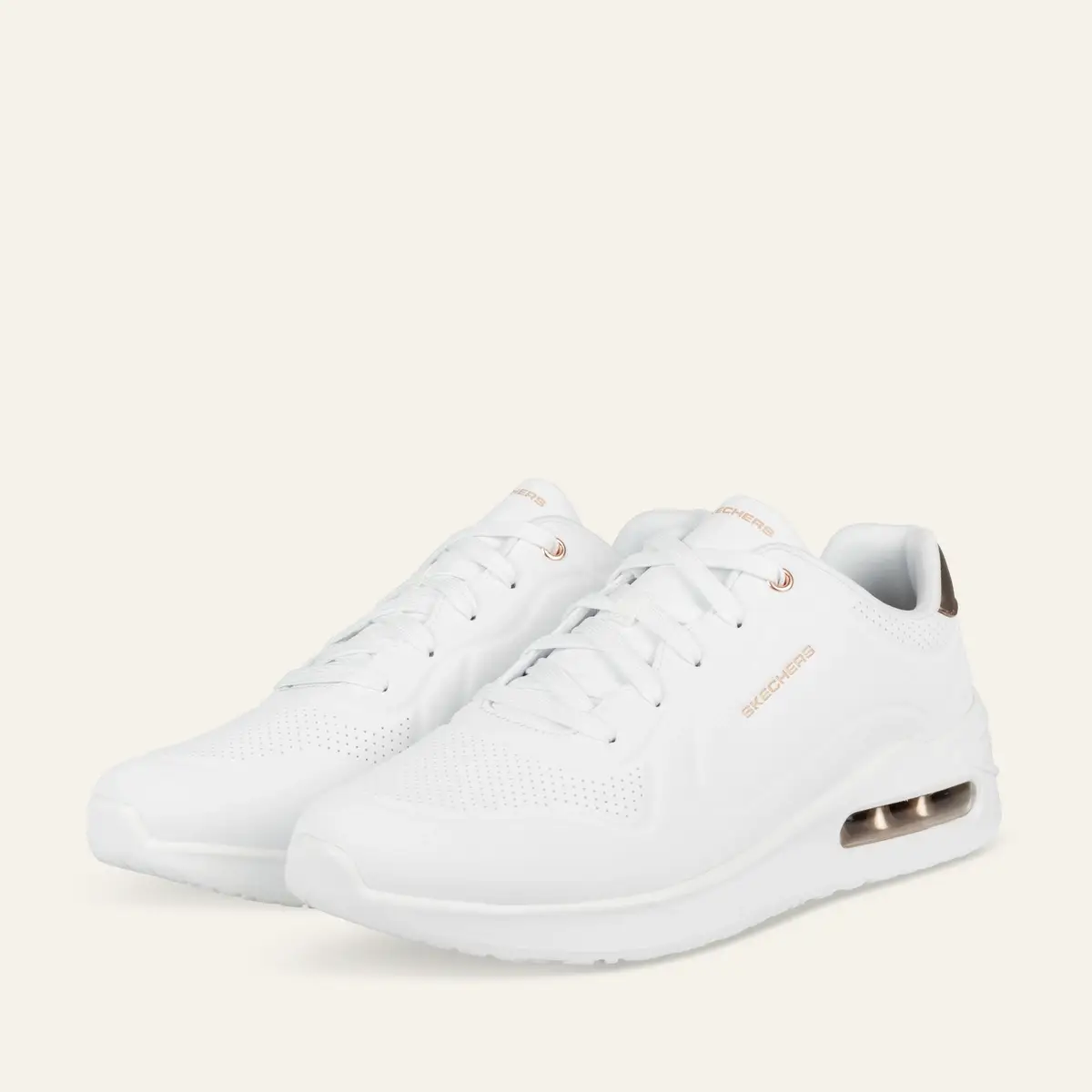 Pataugas Baskets Blanc Skechers Solitair (3)