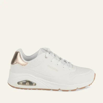 Pataugas Baskets Blanc Skechers Uno Femme (4)