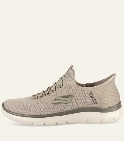 Pataugas Baskets Homme Taupe Skechers Summits (4)