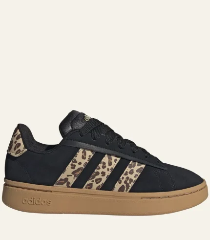 Pataugas Baskets Noir Adidas Grand Court Femme (5)