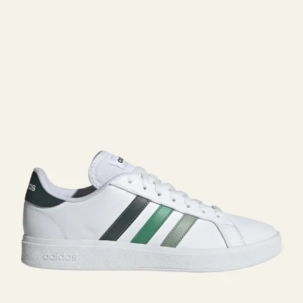Pataugas Homme Baskets Blanc Adidas Grand Court (1)