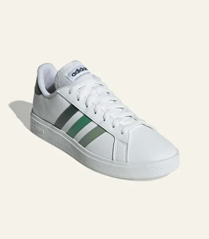 Pataugas Homme Baskets Blanc Adidas Grand Court (5)
