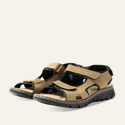 Pataugas Homme Sandales Marron (4)