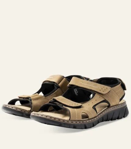 Pataugas Homme Sandales Marron (4)