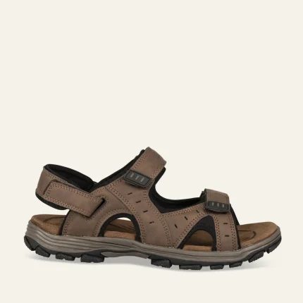Pataugas Marron Homme Motif Uni Scratch (2)