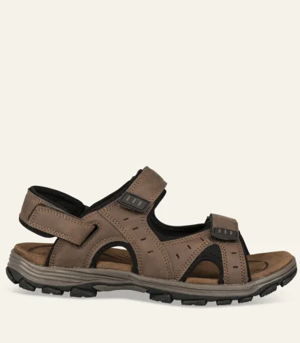 Pataugas Marron Homme Motif Uni Scratch (2)
