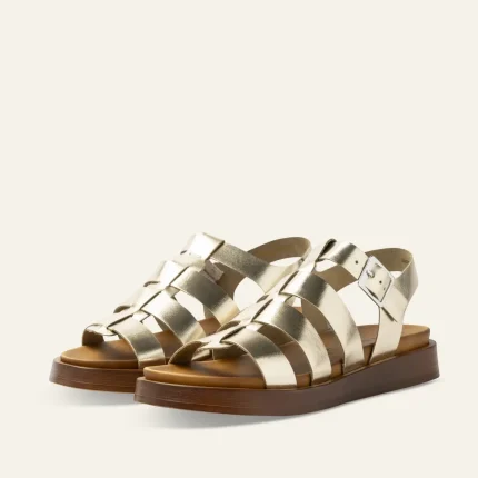 Pataugas Sandales Femme Beige (5)