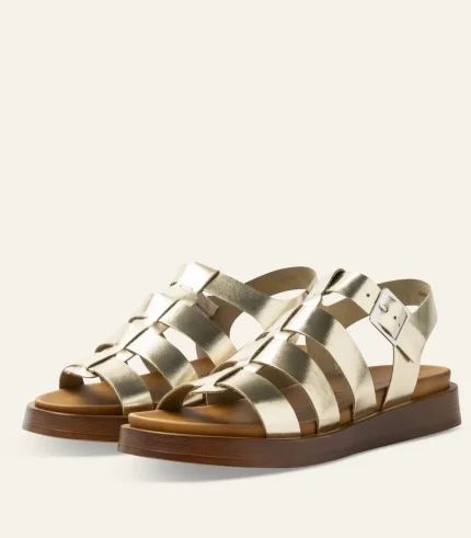 Pataugas Sandales Femme Beige (5)