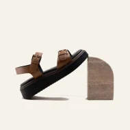 Pataugas Sandales Marron Femme (2)